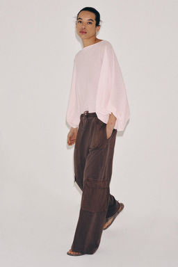 JERSEY MANGA VOLUMEN / Rosa palo