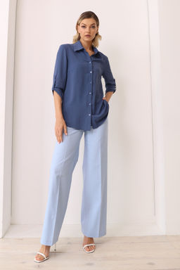 Рубашка в пижамном стиле - Looklikecat фото 3