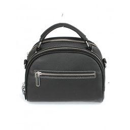 Сумка женская натуральная кожа GU 2066-9942, 1отд+карм/пер, 2плеч/рем, черный 264119 - Adelia фото 2