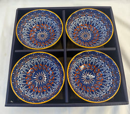 Салатник 6 штук 11,5х6 см / WY-2 /уп 20/ коробка PVC