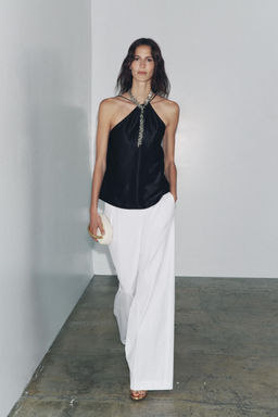 ZW COLLECTION HALTER TOP - Zara фото 7