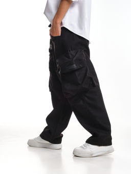 Брюки карго 33-91232 черный - Mini maxi фото 6