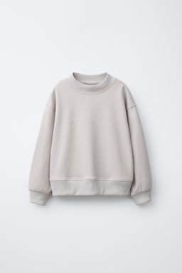 INTERLOCK SWEATSHIRT AND WIDE-LEG TROUSERS SET - Zara фото 10