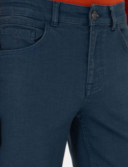 Petrol Slim Fit Jean Pantolon