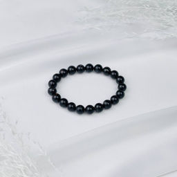 Браслет из черного Турмалина (Шерл) 16,5 см - Радуга самоцветов фото 2