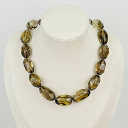 Колье из Раухтопаза - Радуга самоцветов фото 3