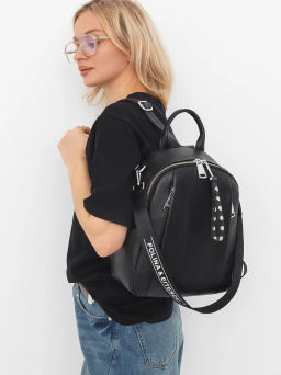 Рюкзак 19017 black Polina&Eiterou