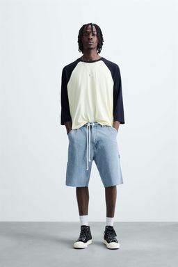 CARPENTER POCKET DENIM BERMUDA SHORTS - Zara фото 28