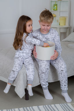Пижама детская из интерлока пенье Дрёма котик - Амадэль фото 40