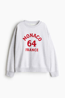 Sudadera con motivo de texto - H&m фото 5