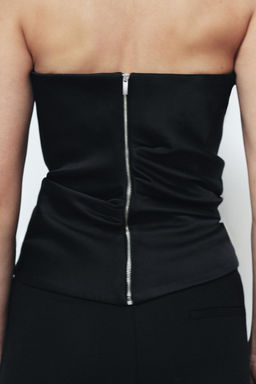 ZW COLLECTION LIMITED EDITION BANDEAU TOP - Zara фото 5