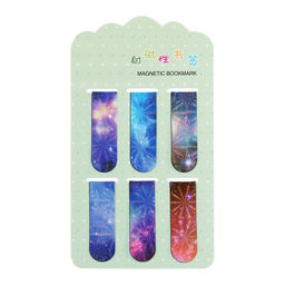Набор магнитных закладок для книг Calligrata «Вселенная», 6 шт., МИКС