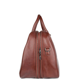 673 brown, мужская дорожная сумка из экокожи Barcelo Biagi