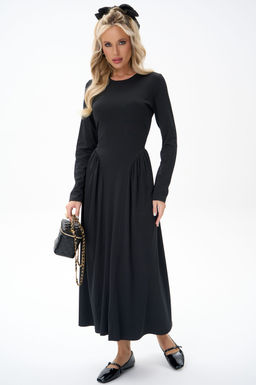 Платье Донна (чёрный) - Эльза фото 9