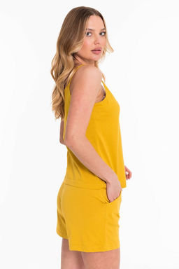 Пижама М325050Па горчичный - Елена фото 6