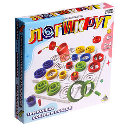 Настольная игра для детей на логику Логикруг, 2-4 игрока, 5+ - Лас играс kids фото 10