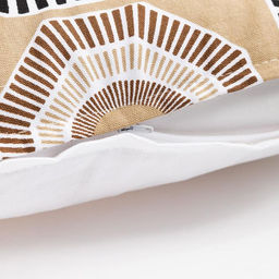 Наволочка декоративная 40х40 см, Circle beige, 100% хлопок - Этель фото 6