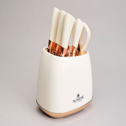 Набор ножей 7 предметов на пластиковой подставке 911-778 /АРТИ-М/