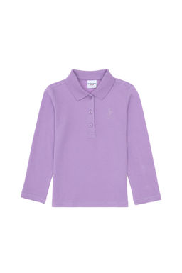 K_z _ocuk Lila Basic Sweatshirt Sepette S_rpriz _ndirim - U.s. polo assn фото 2