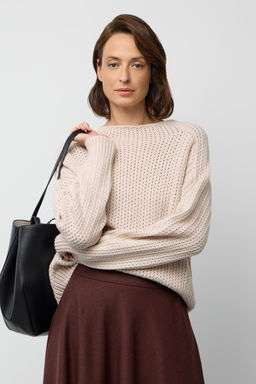 ЕВ 30222/ш/ваниль джемпер жен