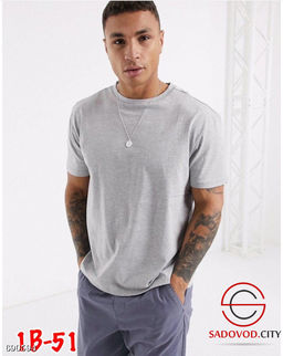 Мужская футболка однотонная - Bruno фото 9