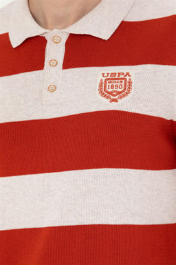 Мужской меланжевый свитер с плиткой - U.s. polo assn фото 7