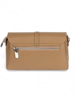 Сумка женская натуральная кожа GU 2066-91921, 3отд, плечевой ремень, бежевый SALE 264046 - Adelia фото 2