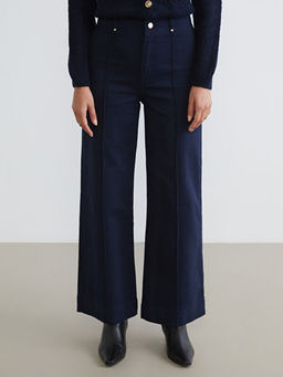 Wideleg Kad?n Jean Pantolon