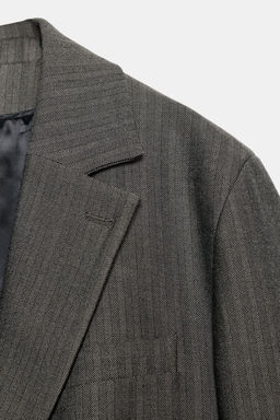 OVERSIZE MULTI-POSITION BUTTON BLAZER - Zara фото 8