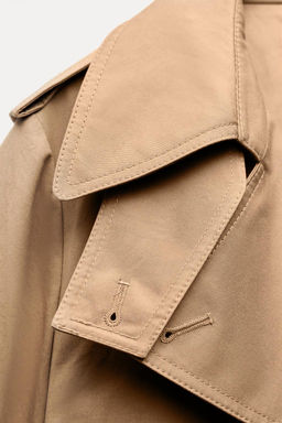 ZW COLLECTION WATER-REPELLENT TRENCH COAT - Zara фото 7