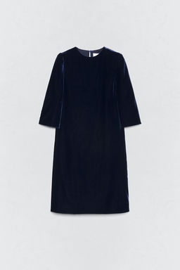 SOSHIOTSUKI x ZARA VELVET DRESS  фото 12