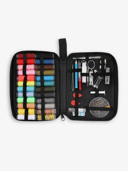 Швейный набор 89 предметов в футляре 21*14*3см чёрный