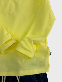 Футболка (лонгслив)	 UD 0634 желтый - Mini maxi фото 4