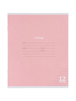 Компл тетр из 10шт 12л лин КПК "Пастель", обл мел карт, блок №2, 5 видов 10991548