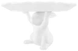 Блюдо для сервировки 29,5*29,5*17,7 см Кролик на подставке - Elan gallery фото 17