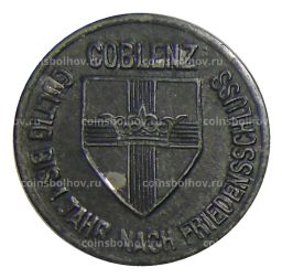 10 пфеннигов 1918 года Германия  Нотгельд Кобленц
