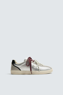 ZAPATILLA METALIZADA ESTILO RETRO / Plata - Zara фото 8
