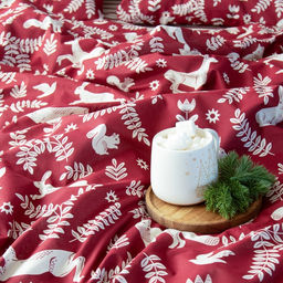 Постельное бельё Этель евро Christmas time 200х217 см, 220х240 см, 70х70 см - 2 штуки  фото 9