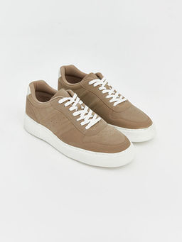 Deri G?r?n?ml? Erkek Spor Ayakkab?