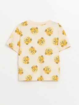 Bisiklet Yaka Bask?l? Erkek Bebek Ti??rt - Waikiki фото 2