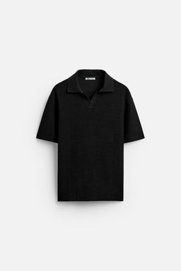 TEXTURED POLO SHIRT - Zara фото 28