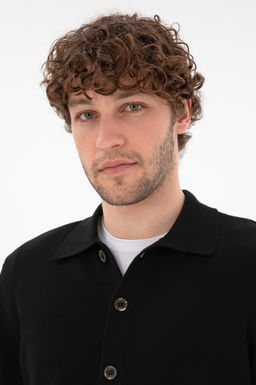 Мужской черный базовый трикотаж кардиган Неожиданная скидка в корзине - U.s. polo assn фото 9