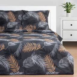 Постельное бельё Этель 1.5 сп Flying leaves 143х215 см, 150х214 см, 70х70 см -2 шт, поплин  фото 3