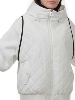 919 WHITE Куртка демисезонная женская (100 гр. синтепон) - Fashion фото 2