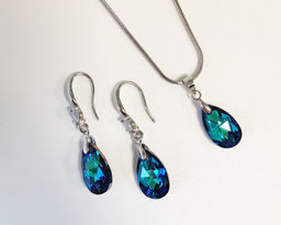 Комплект с кристаллами Swarovski