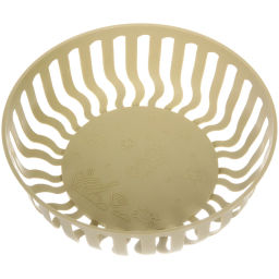 Цена за 3 шт. Сухарница пластиковая "SEGRETO" 26*8см оливковая