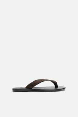 LIMITED EDITION LEATHER SANDALS - Zara фото 3