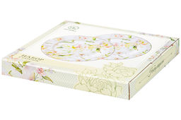 Набор тарелок обеденных 2 пр. 26,5*26,5*2 см "Корнелия" фарфор NEW BONE CHINA