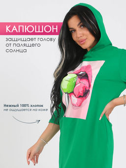 Туника с капюшоном 3320-0001-К-ОН