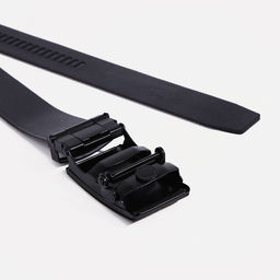 Ремень мужской, ширина 3,5 см, автомат, пряжка тёмный металл, цвет чёрный - Simaland фото 3